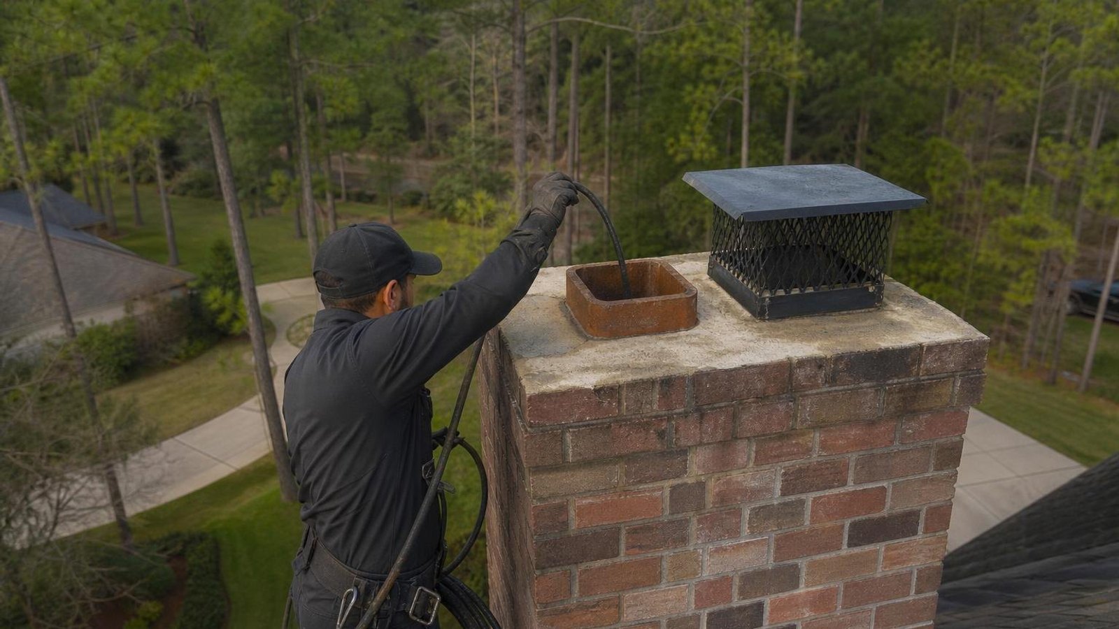 Chimney Sweep & Inspection in The Woodlands